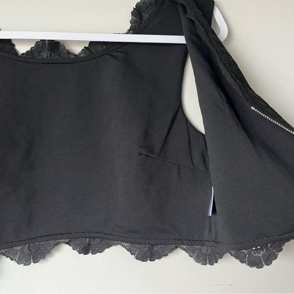 NWT Luna Crop Lace Top Size Small - Picture 10 of 15